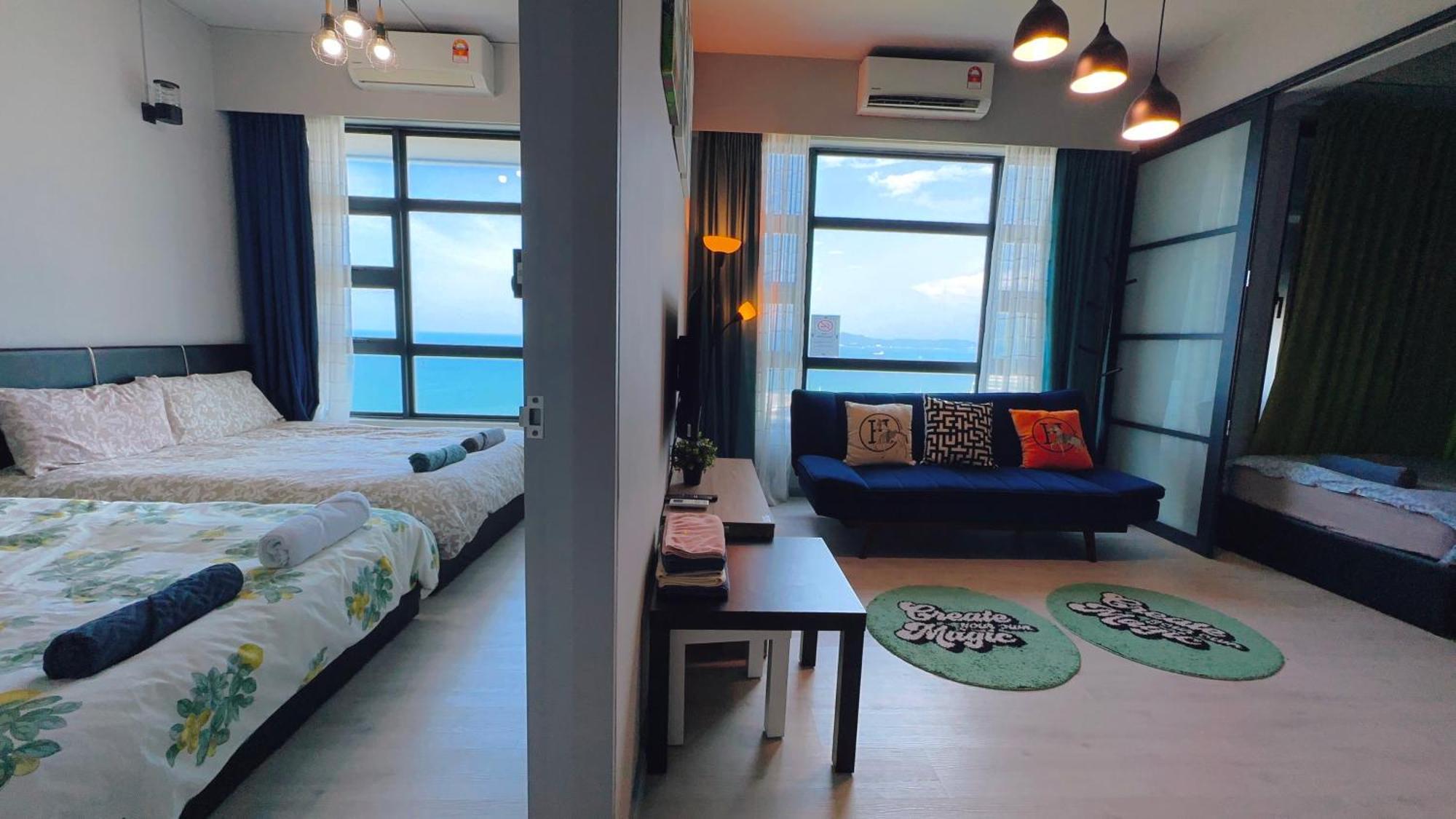 Mango House2-Seaview,Wifi,Swimmingpool,Gym-Jq Apartment Кота Кинабалу Екстериор снимка